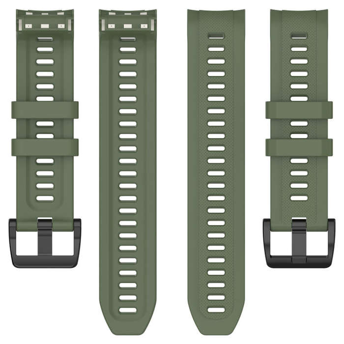 For Garmin Approach S70 47mm 22mm Sports Silicone Watch Band(White)