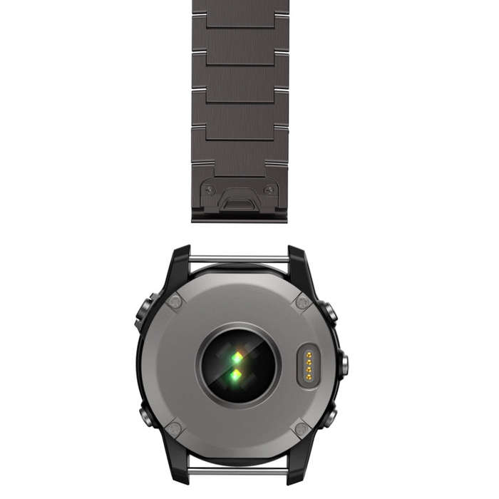 For Garmin D2 Delta PX Titanium Alloy Quick Release 26mm Watch Band(Sliver)