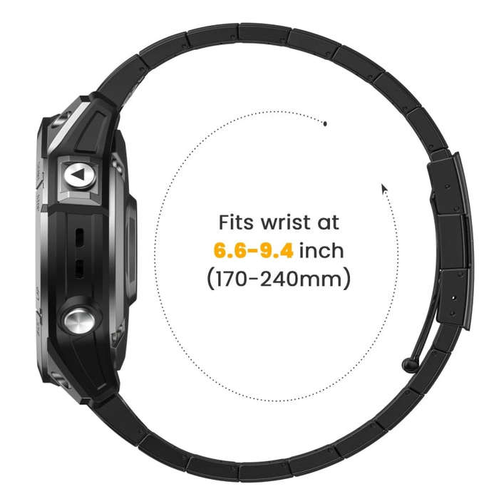 For Garmin D2 Delta PX Titanium Alloy Quick Release 26mm Watch Band(Sliver)