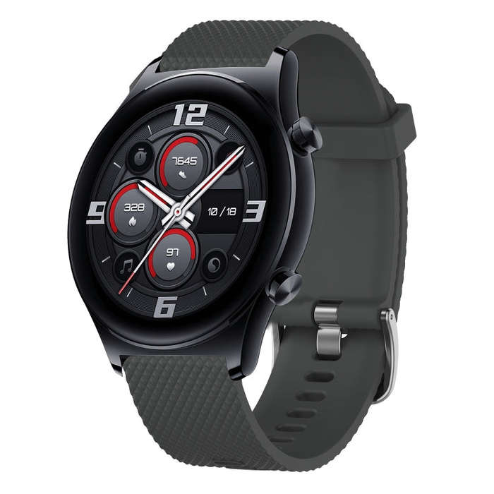 For Huawei Watch 3 22mm Diamond Textured Silicone Watch Band(Teal)
