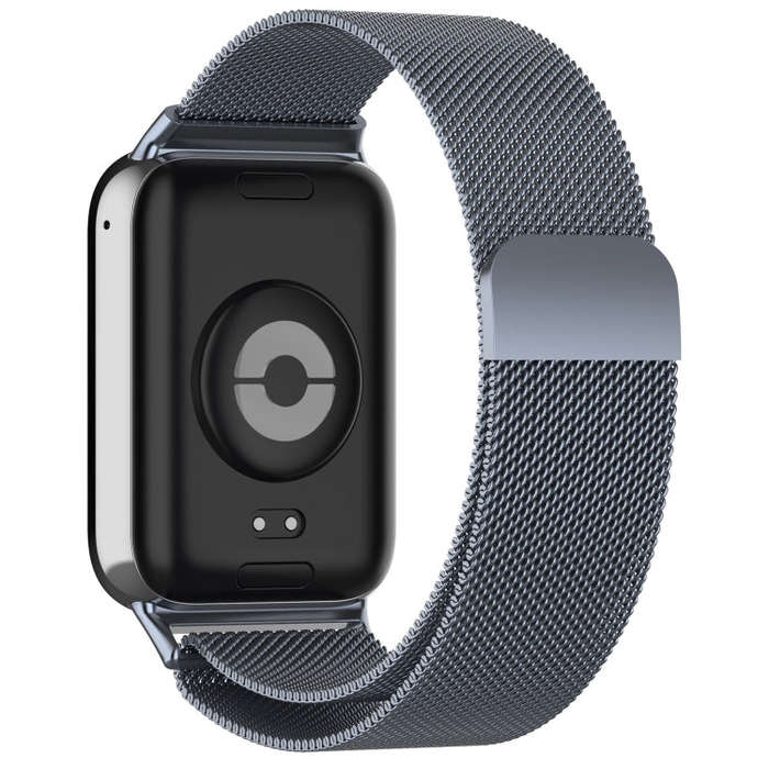 For Xiaomi Smart Band 9 Pro / 8 Pro Milan Magnetic Steel Mesh Watch Band(Gray)
