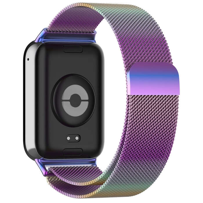 For Xiaomi Smart Band 9 Pro / 8 Pro Milan Magnetic Steel Mesh Watch Band(Colorful)