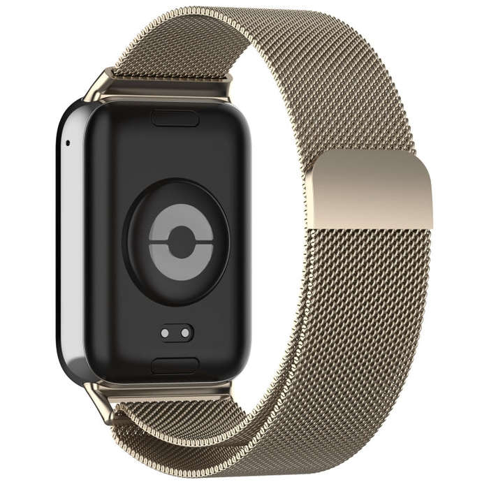 For Xiaomi Smart Band 9 Pro / 8 Pro Milan Magnetic Steel Mesh Watch Band(Starlight Color)