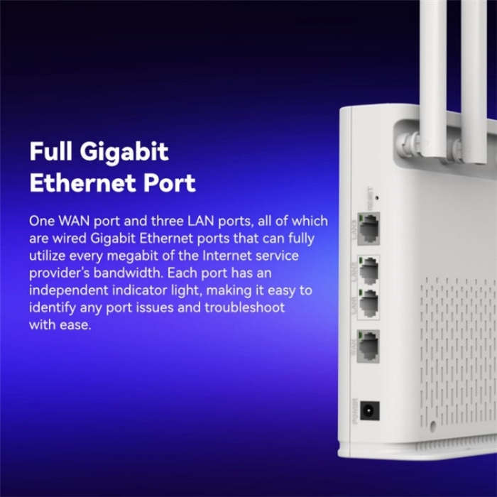LB-LINK AX1800 Home Game WiFi6 Gigabit Dual Band Wireless Router Broadband WiFi Extender