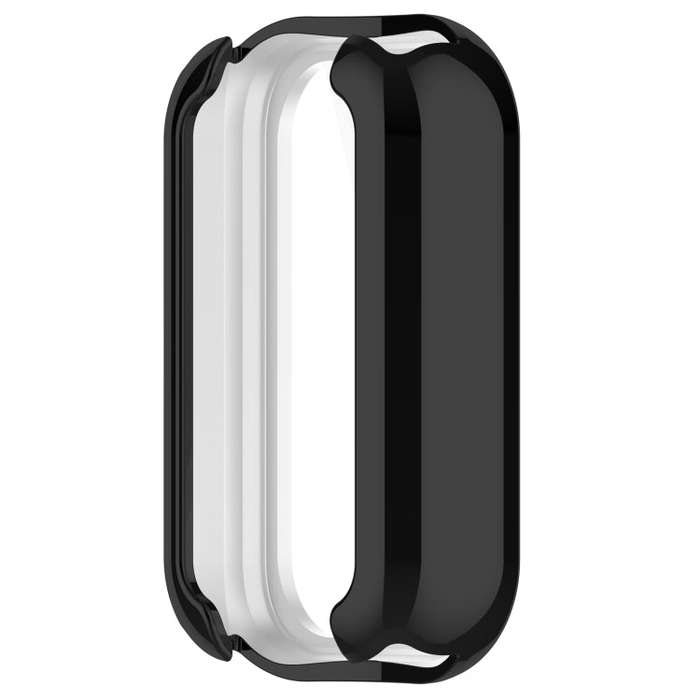 For Xiaomi Smart Band 8 Active Full Package TPU Electroplated Watch Protective Case(Black)