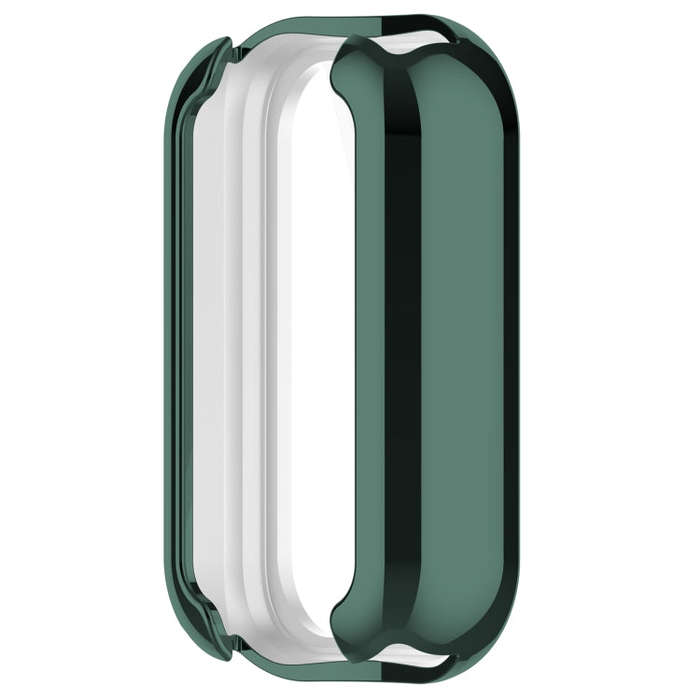 For Xiaomi Smart Band 8 Active Full Package TPU Electroplated Watch Protective Case(Green)