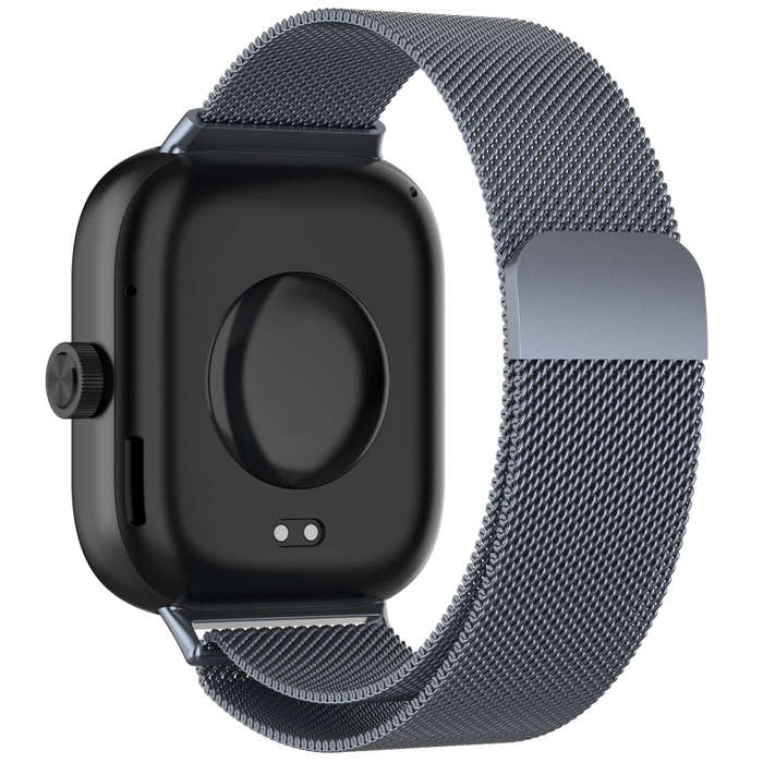 For Redmi Watch 4 Milan Magnetic Steel Mesh Watch Band(Gray)