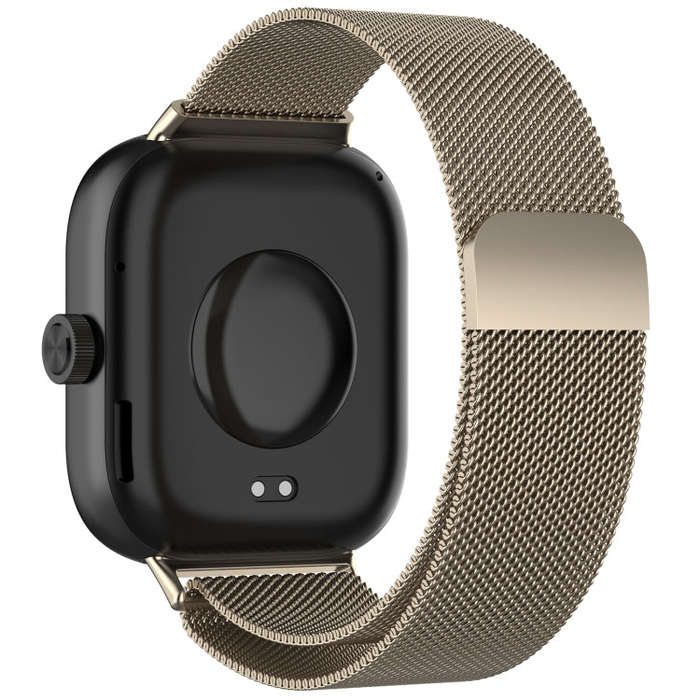 For Redmi Watch 4 Milan Magnetic Steel Mesh Watch Band(Starlight)