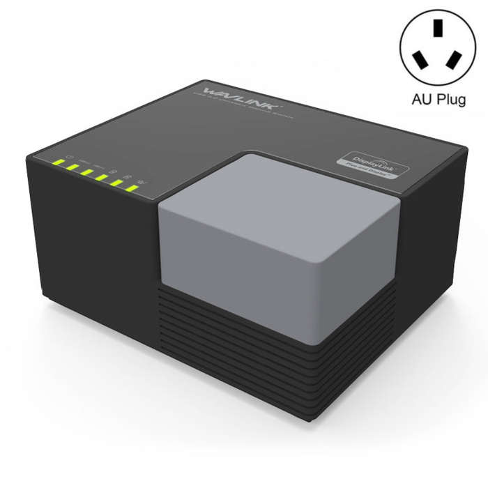 WAVLINK WL-UG39DK3 Fast Charging Gigabit Ethernet Dual Display Video Dock USB 3.0 Hub, Plug:AU Plug