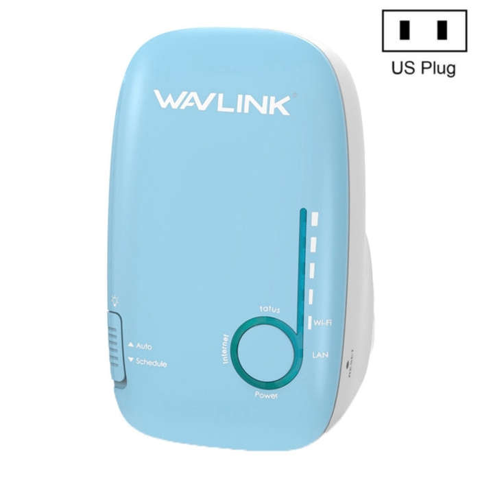 WAVLINK WN576K1 AC1200 Household WiFi Router Network Extender Dual Band Wireless Repeater, Plug:U...