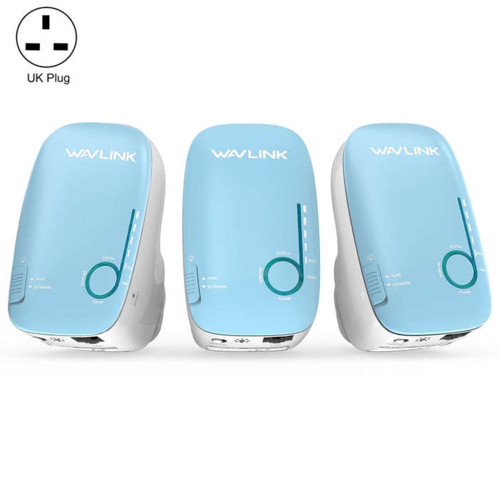 WAVLINK WN576K3 AC1200 Household WiFi Router Network Extender Dual Band Wireless Repeater, Plug:U...