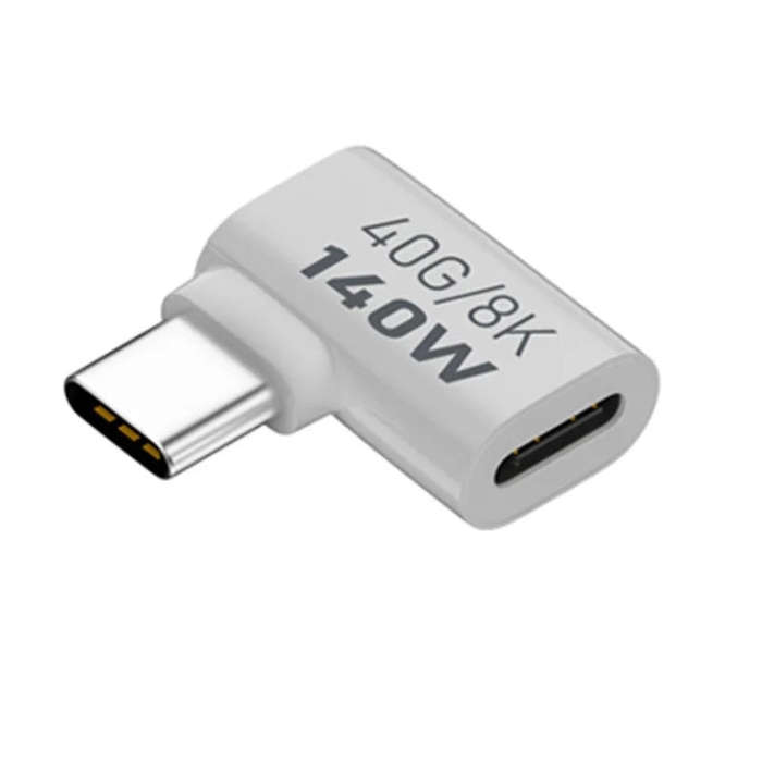 USB 3.1 Type-C to Type-C 40Gbps 8K Transmission Adapter 140W 5A Charge, Specification:Type-C Male...