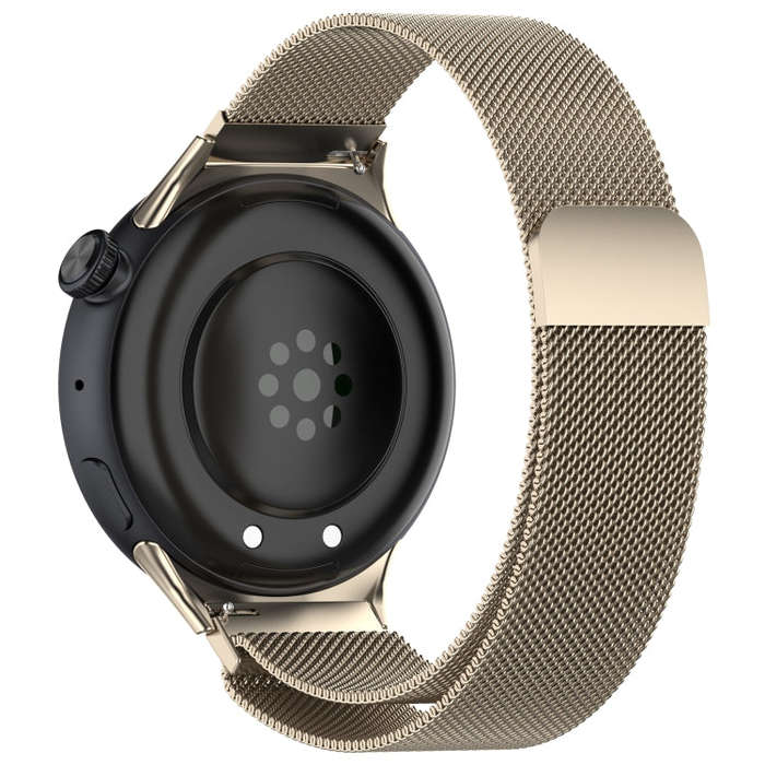 For vivo Watch 3 Milan Magnetic Steel Mesh Watch Band(Starlight Color)