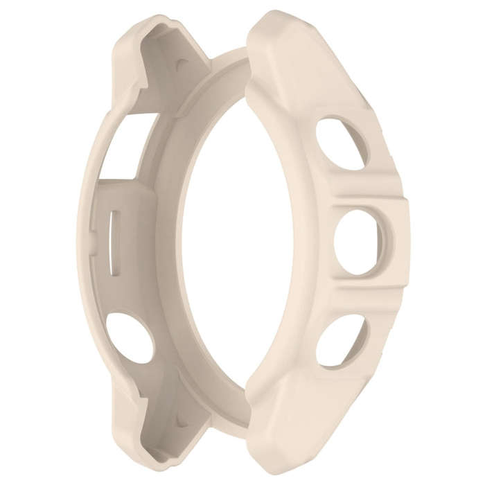 For Garmin Quatix 7 Pro Armored Hollow Half Pack TPU Watch Protective Case(Starlight Color)