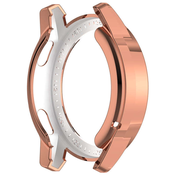 For Xiaomi Watch S3 Full Package TPU Electroplated Watch Protective Case(Rose Gold)