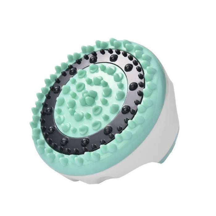 Electric Shaving Instrument Leg Massager Chest Vibration Type Dredge Instrument(Green)