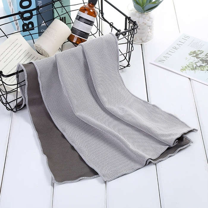 Absorbent Polyester Quick-drying Breathable Cold-skinned Fitness Sports Portable Towel, Package:3...