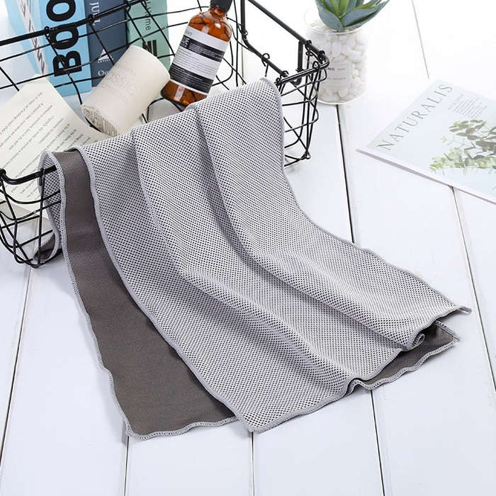 Absorbent Polyester Quick-drying Breathable Cold-skinned Fitness Sports Portable Towel, Package:3...