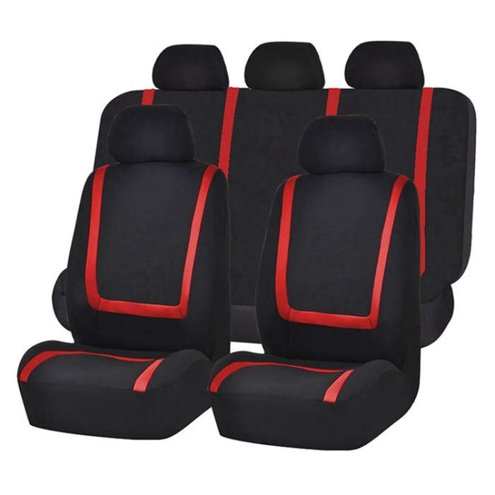 Universal Car Seat Cover Polyester Fabric Automobile Seat Covers Car Seat Cover Vehicle Seat Prot...