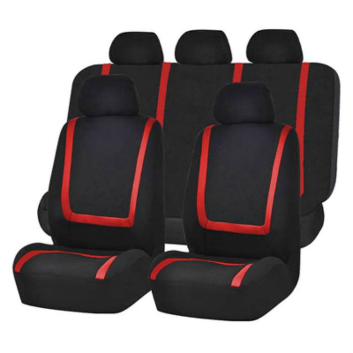 Universal Car Seat Cover Polyester Fabric Automobile Seat Covers Car Seat Cover Vehicle Seat Prot...