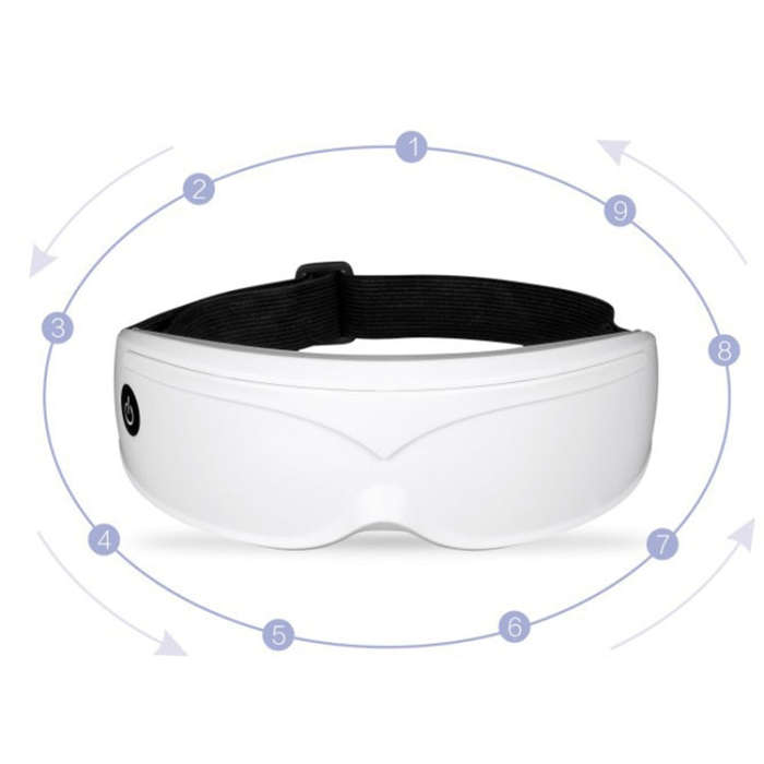 Magnetic Eye Health Exercise Eye Massage Instrument Charging Nurse Myopia Eye Protector, Colour:W...