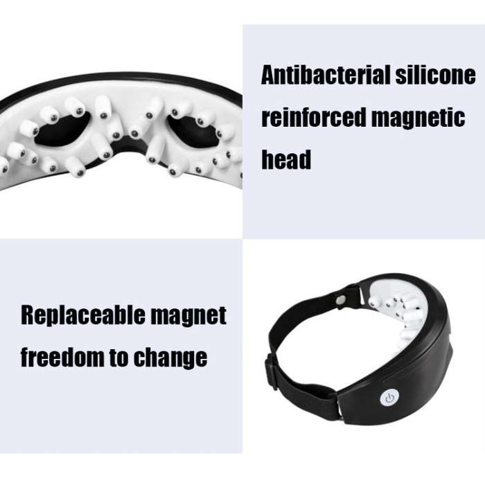 Magnetic Eye Health Exercise Eye Massage Instrument Charging Nurse Myopia Eye Protector, Colour:W...
