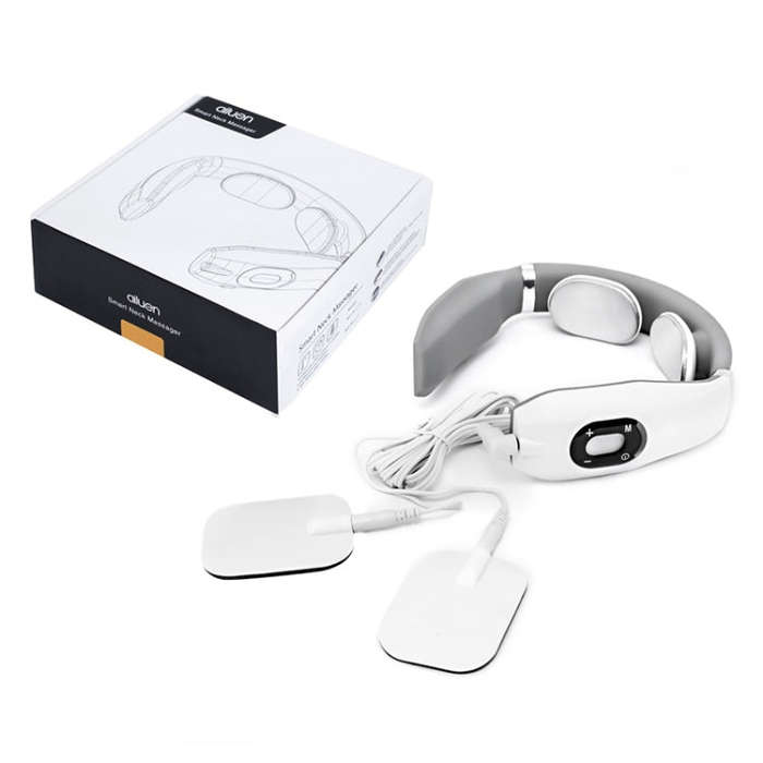 Cervical Vertebra Massager Charging Intelligent Pulse Physiotherapy Instrument Electromagnetic Vi...