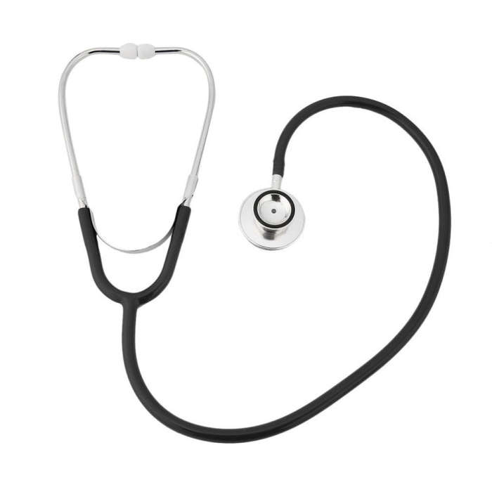 Double-sided Stethoscope Single Tube Doctors Nurse Professional Cardiology Stethoscope Aluminium ...