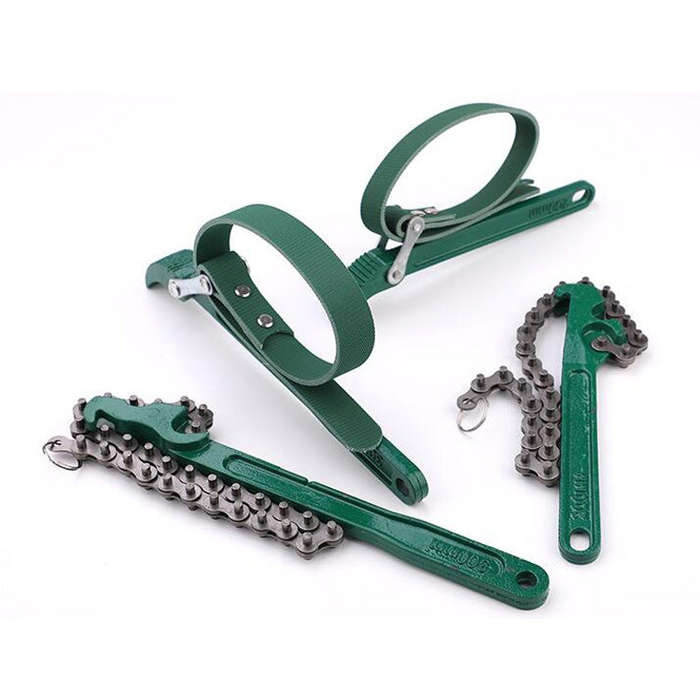 TUOSEN Oil Changer Filter Element Tool Filter Belt Wrench, Style:33008M