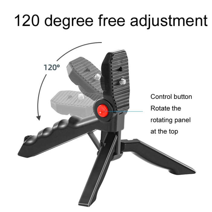 KIT-01LM 3 in 1 Video Shooting LED Light Portable Tripod Live Microphone, Specification:Battery M...