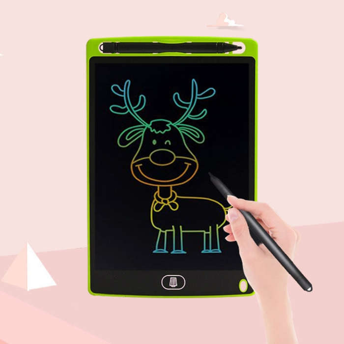 8.5 inch LCD Handwriting Board Children Drawing Graffiti Handwriting Board, Style:Colorful, Frame...