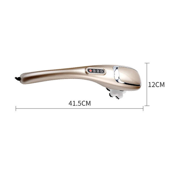 Rechargeable Dolphin Massager Electric Cervical Massage Stick A10 Straight Plug, Plug Type:EU Plug