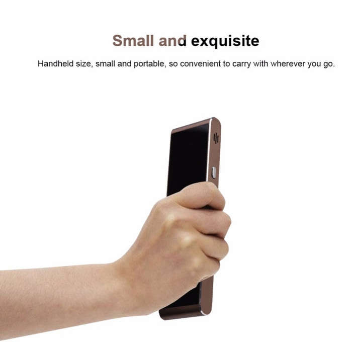 Portable Smart Voice Translator Upgrade Version for Learning Travel Business Meeting 3 in 1 voice...