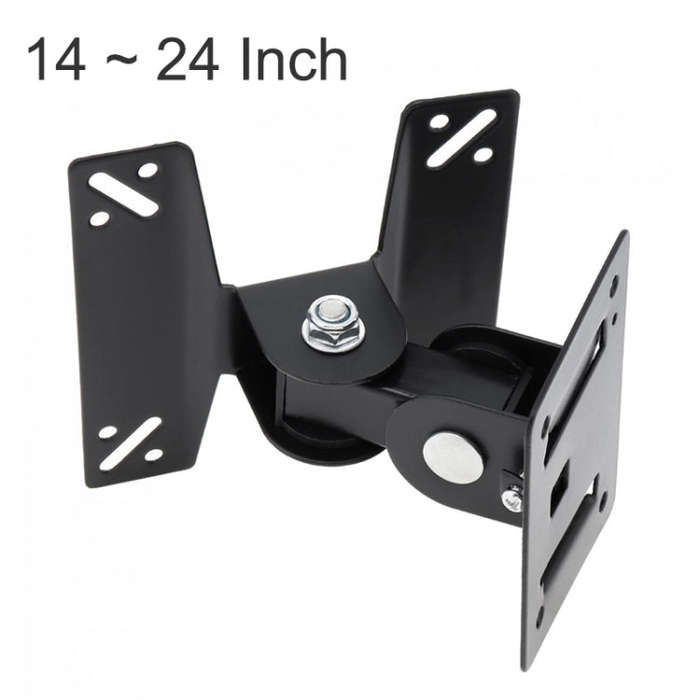 Universal Rotated TV PC Monitor Wall Mount Bracket for 14 ~ 24 Inch LCD LED Flat Panel TV with 18...