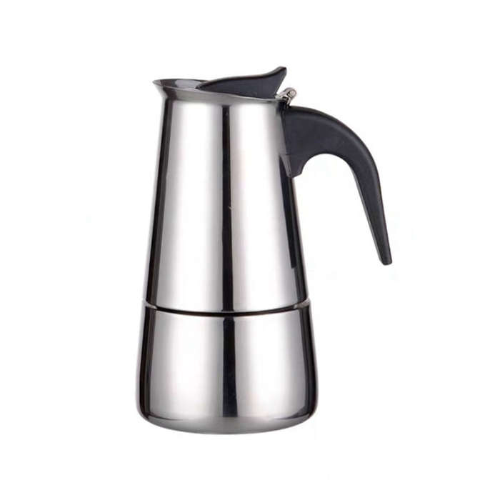 Stainless Steel Moka Coffee Maker Pot Filter(200ml)