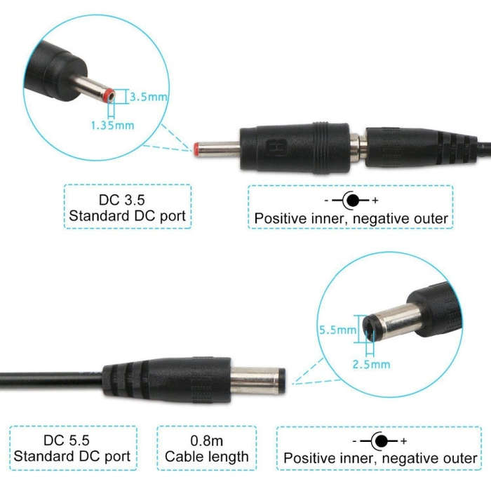 USB Boost Cable 5V Step Up to 9V 12V Adjustable Voltage Converter 1A Step-up Volt Transformer DC ...