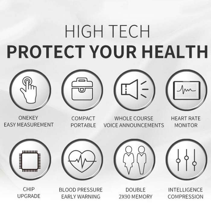 Wrist Type Electronic Blood Pressure Monitor Home Automatic Wrist Type Blood Pressure Measurement...