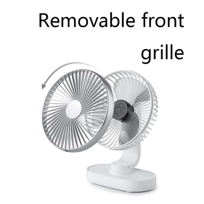 D77 Desktop Automatic Shaking hHead Fan Mute Portable Home Office Dormitory USB Fan(Rose Pink)