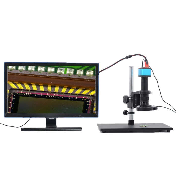 14 Million Pixel Industrial Camera Electron Microscope HDMI USB Mobile Phone Repair Magnifying Gl...