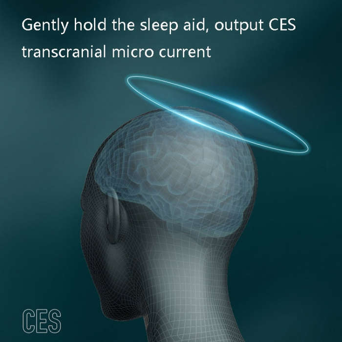 Holding ES Micro-current Sleep Aid Smart Sleep Quickly Sleep Instrument(Yellow)