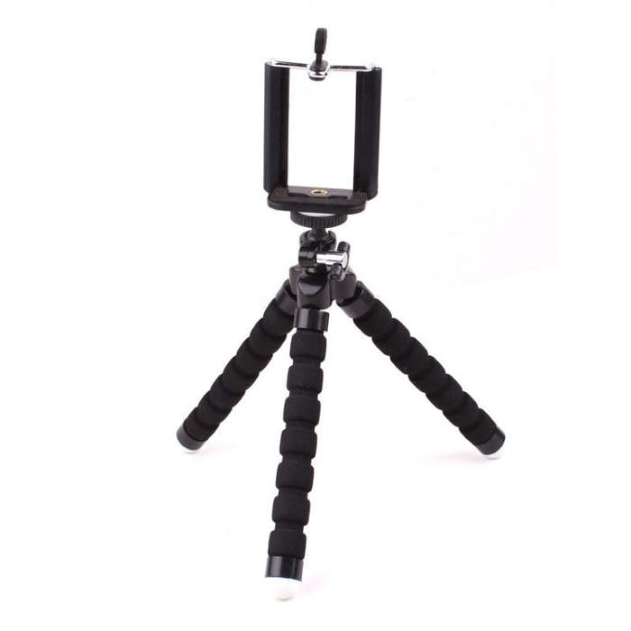 5 PCS Octopus Photography Sponge Mobile Phone Stand Portable Lazy Adjustable Vibrato Live Tripod ...