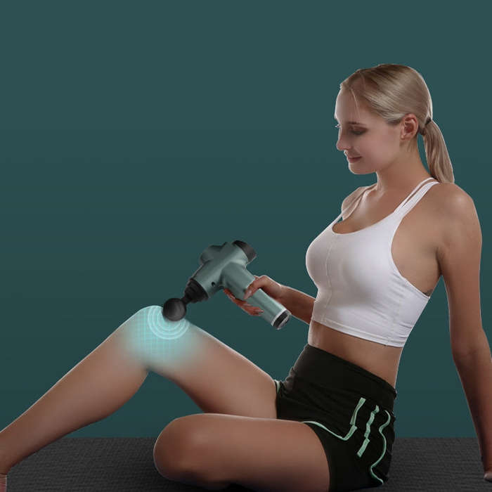 Muscles Relax Massager Portable Fitness Equipment Fascia Gun, Specification: 6206 6 Gears Red(EU ...