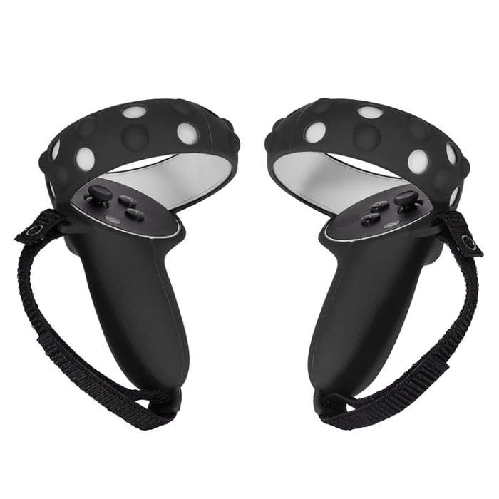 2 Sets GS092 Handle Controller Silicone Protective Cover Anti-Fall And Anti-Lost All-Inclusive Co...