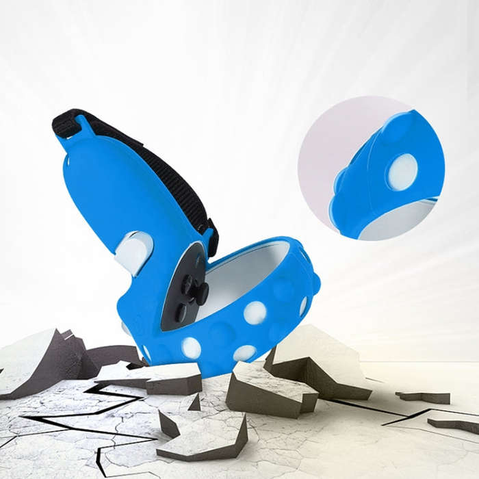 2 Sets GS092 Handle Controller Silicone Protective Cover Anti-Fall And Anti-Lost All-Inclusive Co...