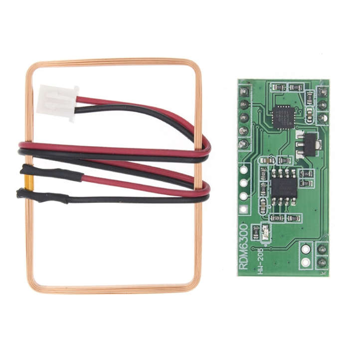 HW-205 RDM6300 125kHz Serial Port Reading RFID Card Module(Module)