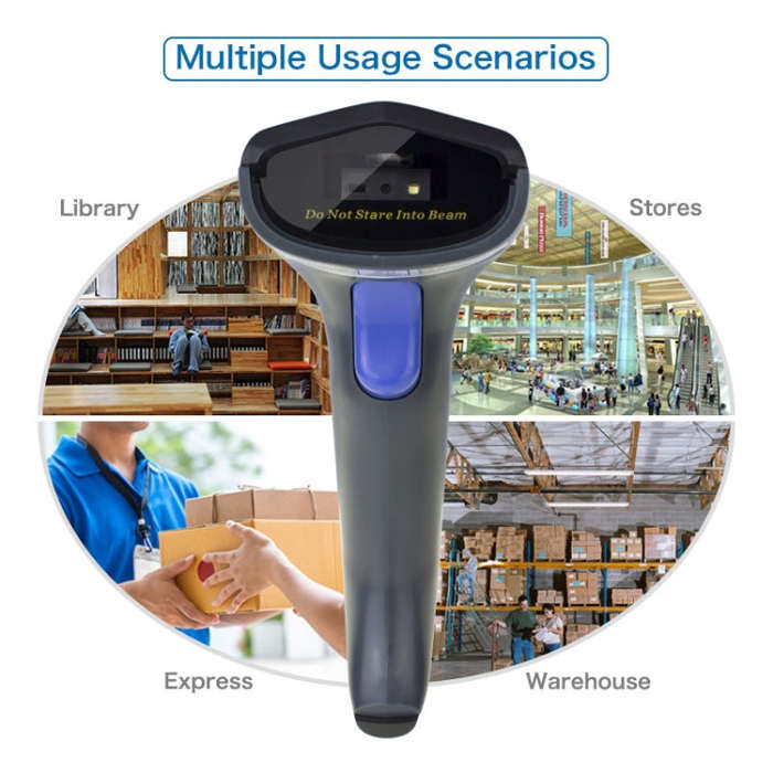 NETUM High-Precision Barcode QR Code Wireless Bluetooth Scanner, Model: Wired