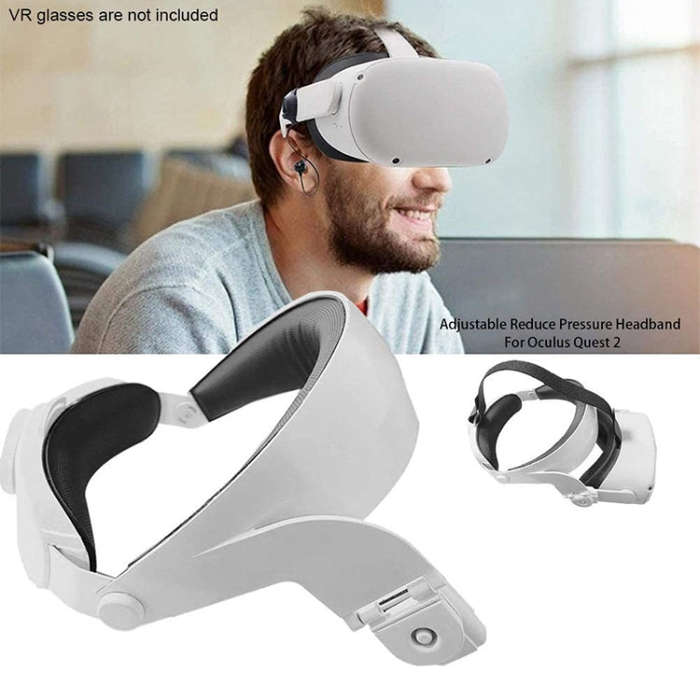 VR Comfortable Do Not Press Your Face Headset Ergonomic VR Headset For Quest 2