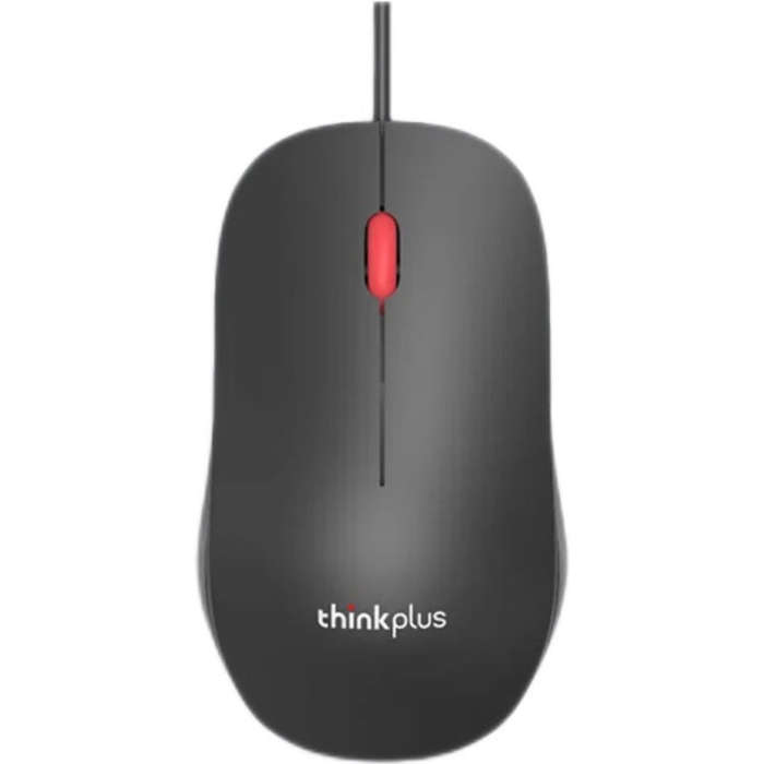 Lenovo Thinkplus M80 Office Lightweight Ergonomic Laptop Mouse, Specification: Wired