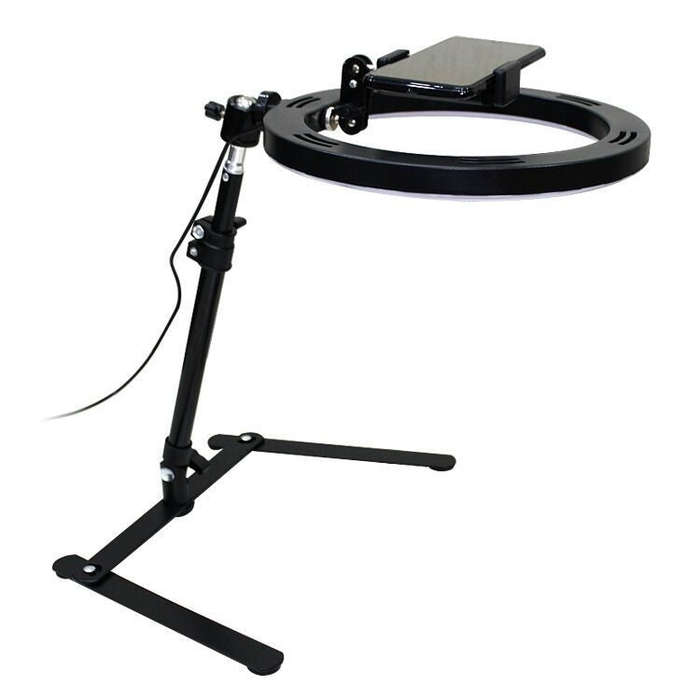 Overhead Shooting Bracket Ring Fill Light Set Live Beautifying LED Light Stand(Bracket + Lamp)