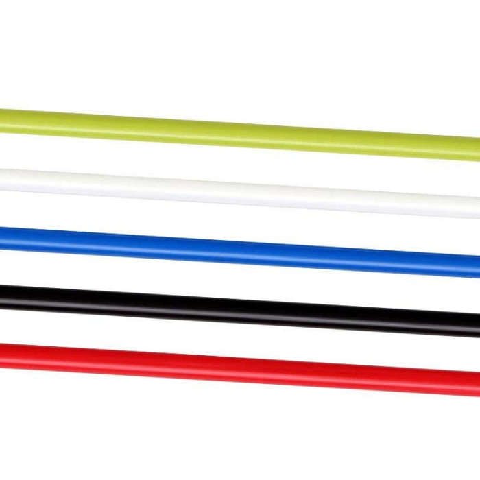 TRLREQ Mountain Bike Brake Tube 5mm Hydraulic Oil Disc Oil Brakes Braided Tube, Length: 3m (White)
